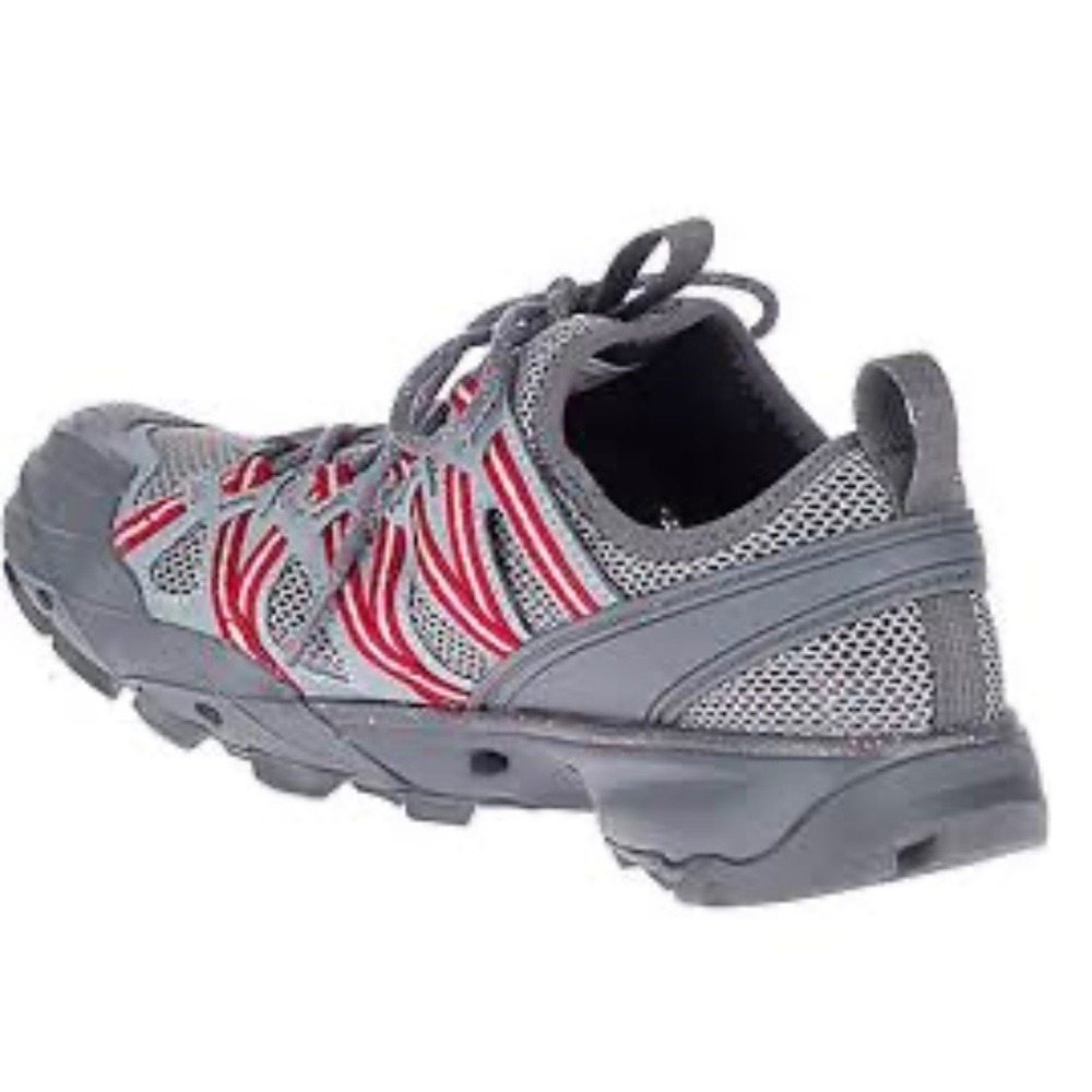 Merrell Choprock Water Shoes Mens 11.5 Boulder Gray Red Hiking